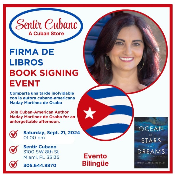 Book Signing: Sentir Cubano, A Cuban Store, September 21, 2024